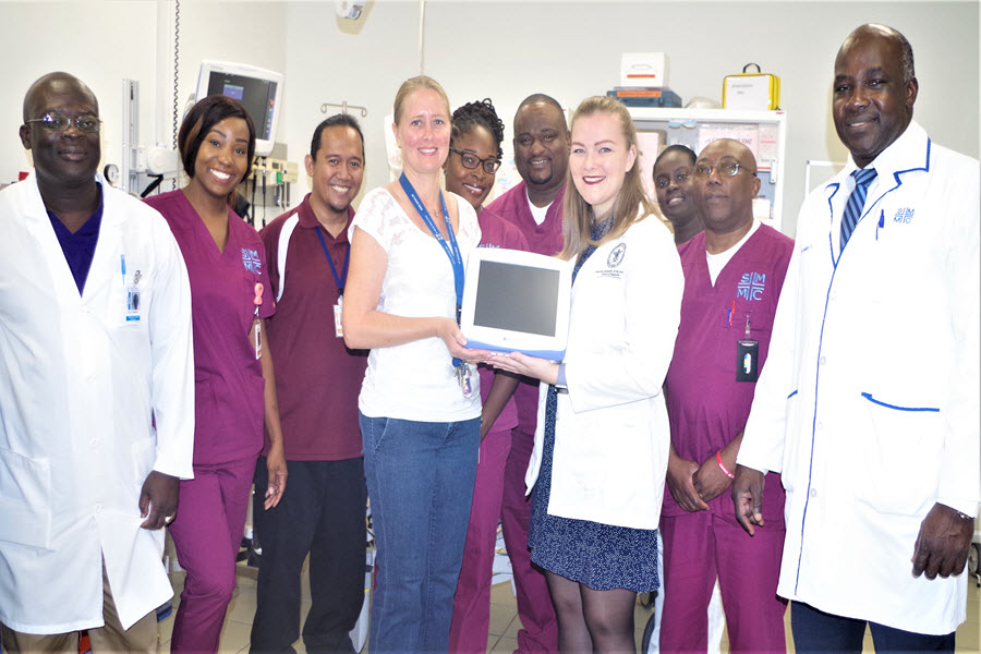 SMMC ER receives donation from AUC