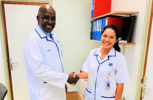 SMMC recruits House Officer Dr. Liqui Lung via Fred Expo