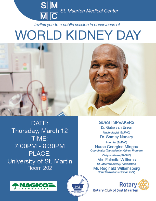 SMMC invites public to attend World Kidney Day Session