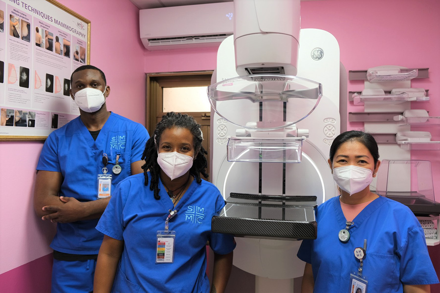 SMMC Installs New Mammography Machine